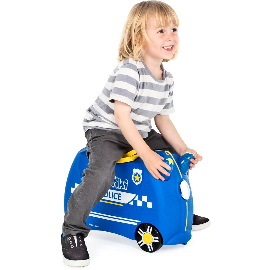 trunki Kinderkoffer - Polizeiauto Percy