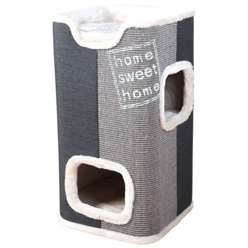 Arranhador cinza para gatos