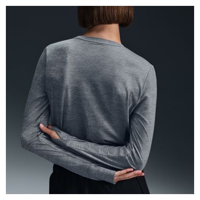 Maillot manches longues Nike One Classic Gris Femme