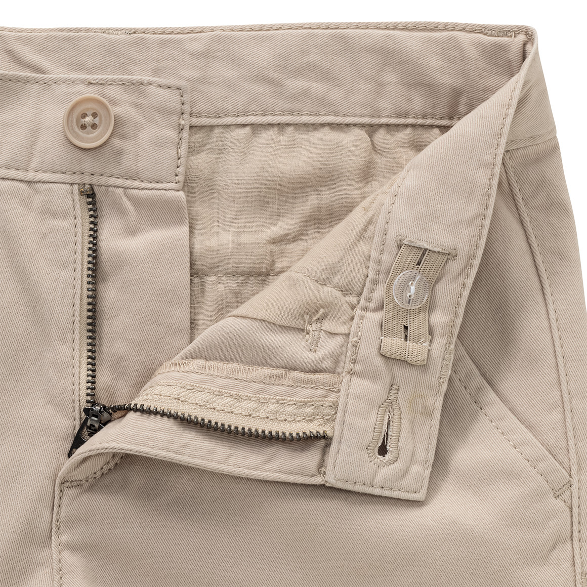 Jonas Nielsen Jungen Shorts mit verstellbarem Bund beige