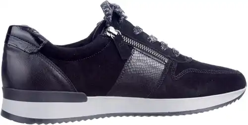 Gabor zwart 73.420.17 - maat 9.5 sneaker zwart - maat 9.5 Calandschoen