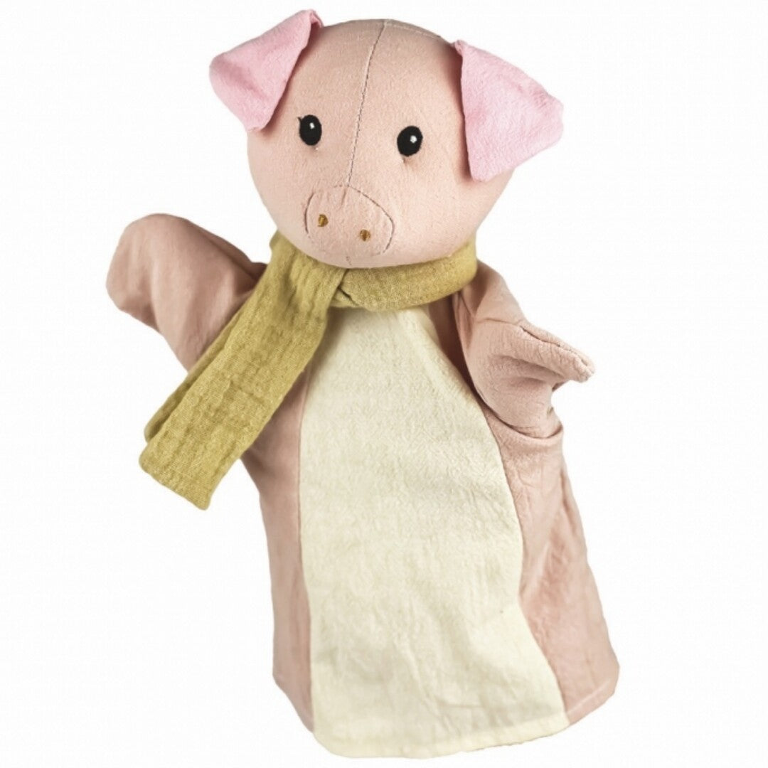 Egmont toys handpop varken met sjaal