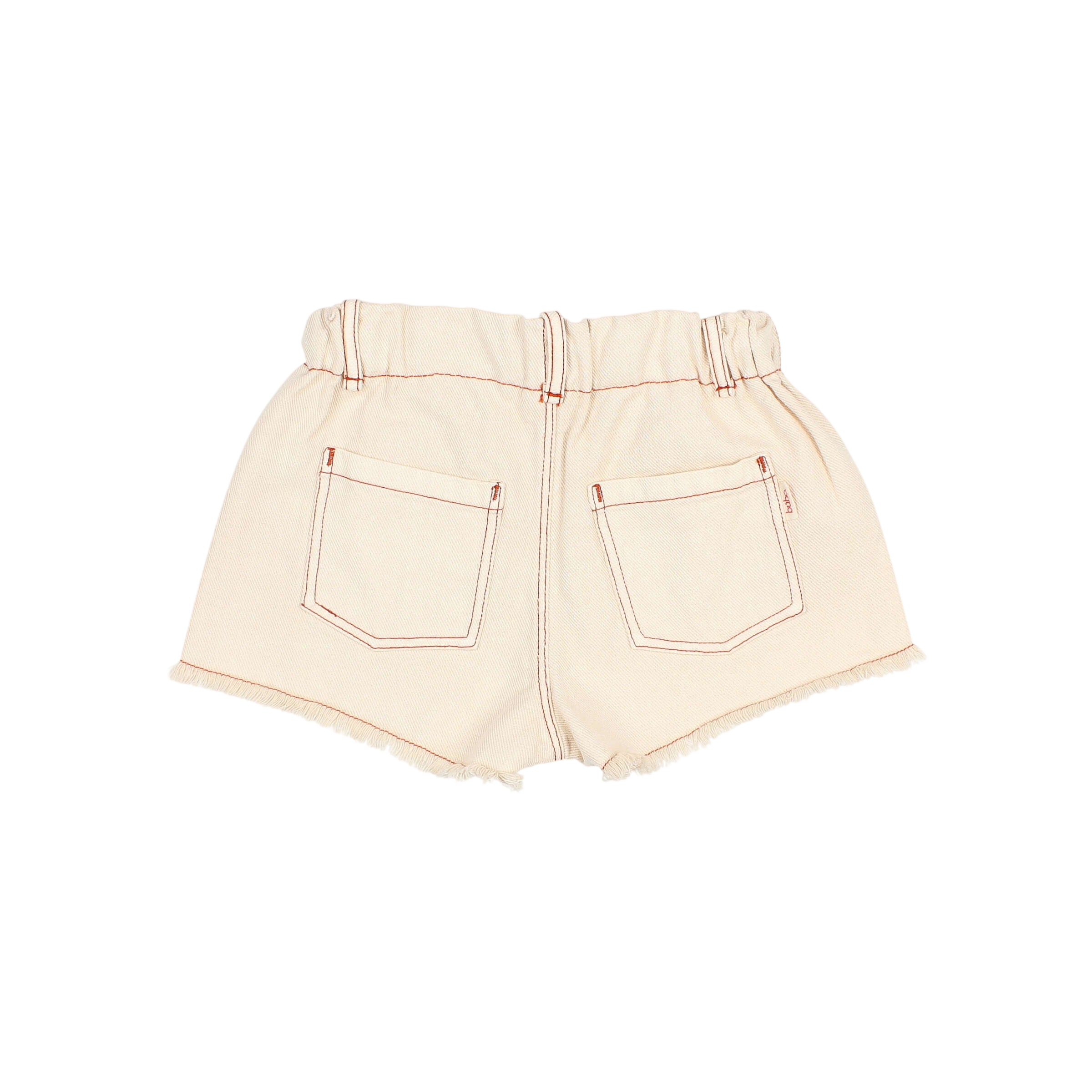 Denim Shorts Drill Sand