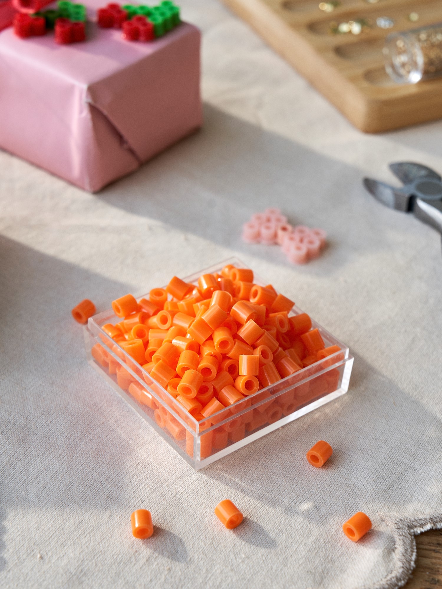 Strygeperler | 1100 stk. | Orange