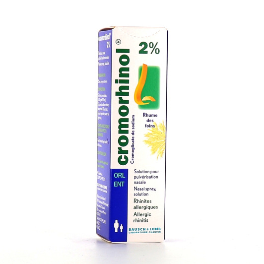Cromorhinol 2% Spray rhinite allergique - Pharmacie des Drakkars