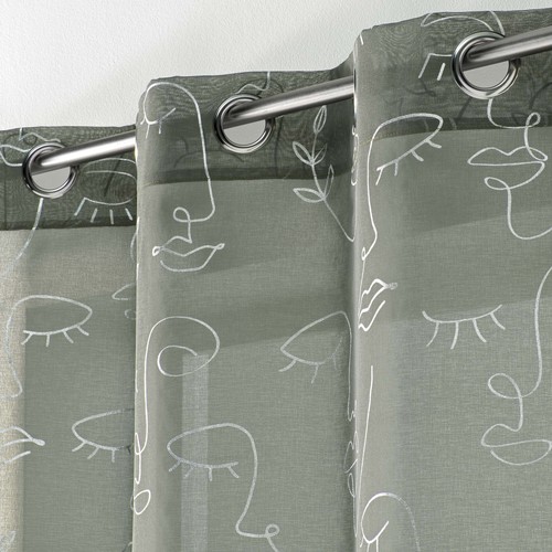 Douceur d intérieur - ARTY LINE - Kaki et argent