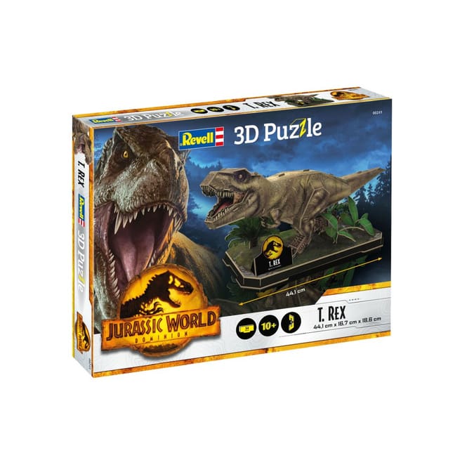 Jurassic World Dominion - T-Rex - 3D Puzzle - 54 Teile