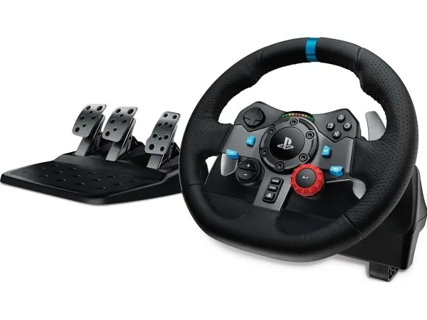 Logitech® | G29 Driving Force - Rat og pedalsæt - kabling - for; Sony PlayStation 3/4/5