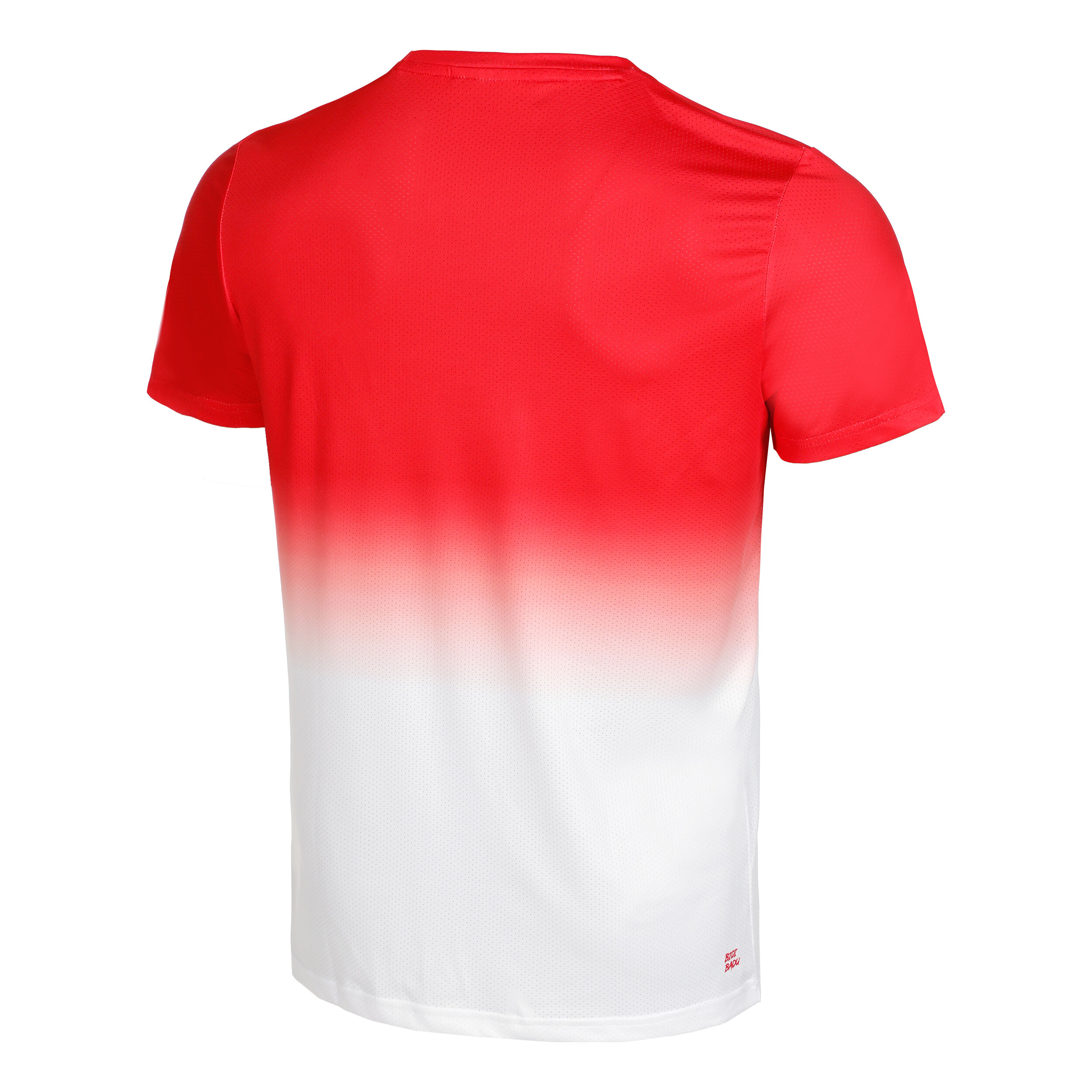 BIDI BADU Crew Gradiant T-shirt Hommes - Rouge , Blanc