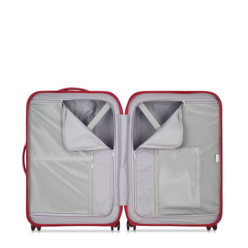 Valise rigide Turenne 65 cm Rouge