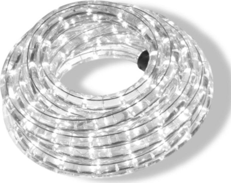 HQ-Power Lichtslang, 36 leds/meter, 1 kanaal, voor binnen en buiten, koudwit, 9 m