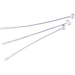 Attache en nylon pour étiquettes à trou