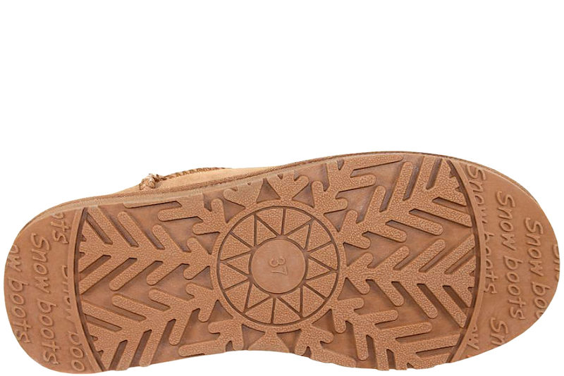 RUGGED GEAR BONDI MINI BAMSESTØVLE I CHESTNUT RUSKIND
