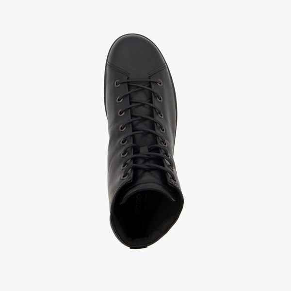 ECCO leren dames veterschoenen zwart