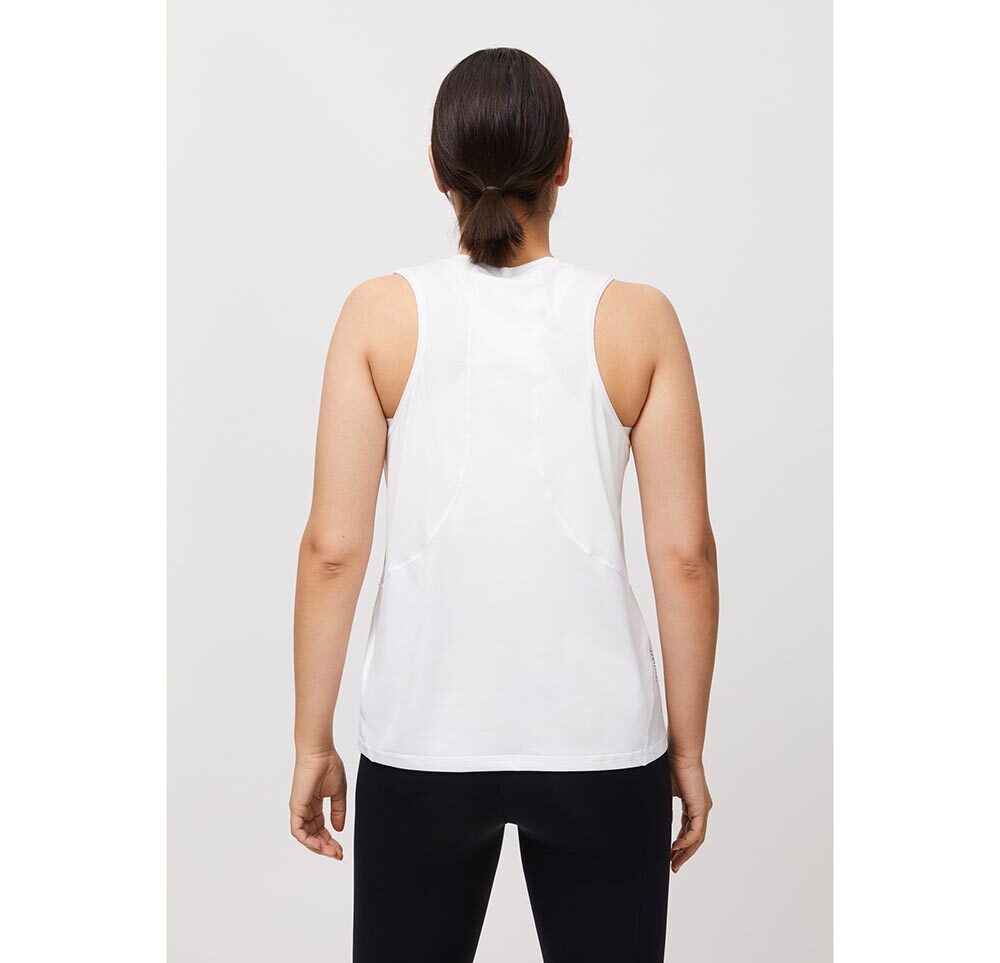 Röhnisch Streamline Hardloop Tank Top Wit Dames