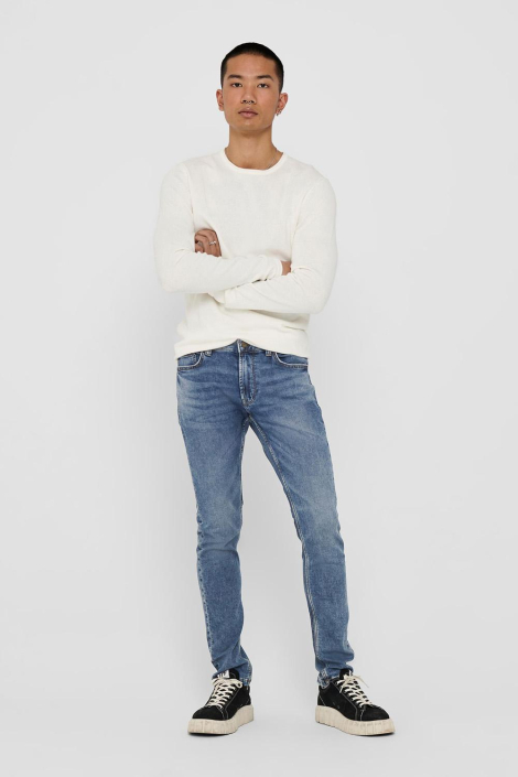 Only & Sons blauwe heren jeans