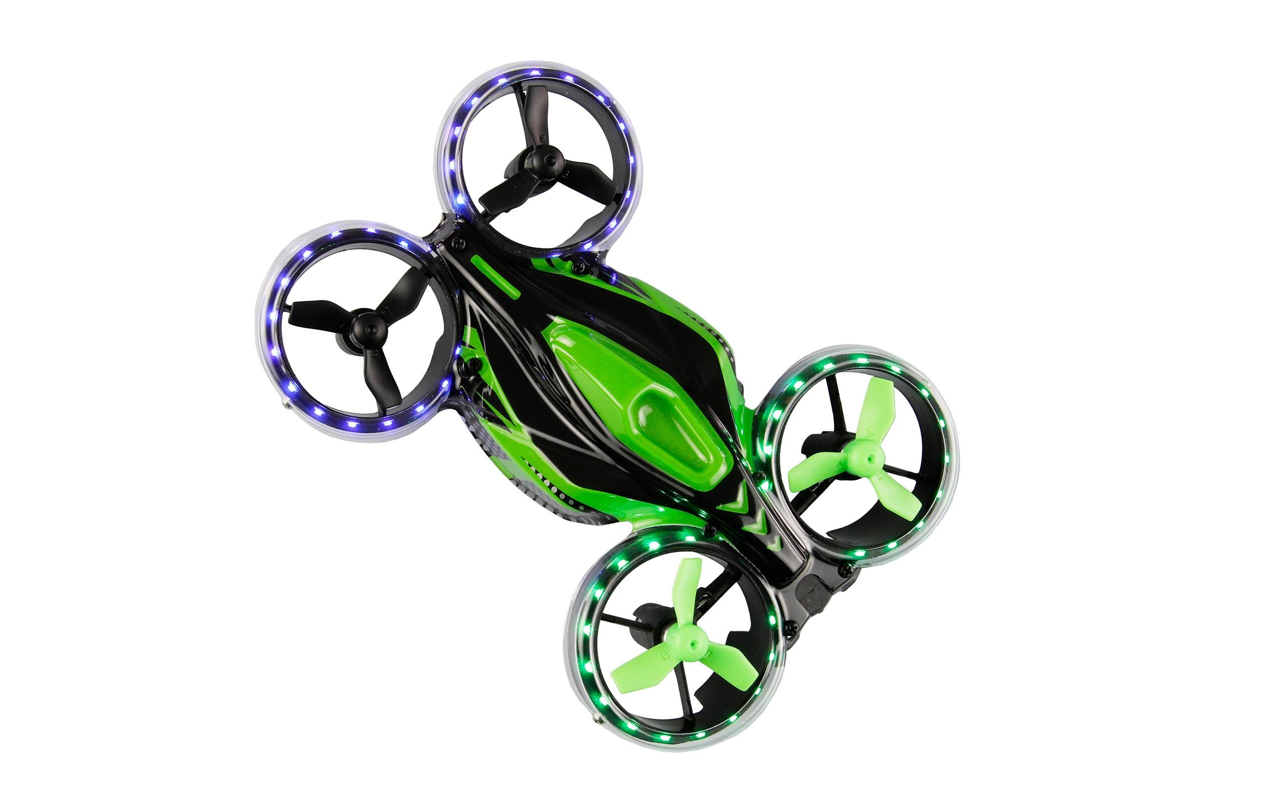 FightStar Battle Drone Set Grün & Pink, RTFZwei 2-in-1-Drohnen mit IR-Kampffunktion