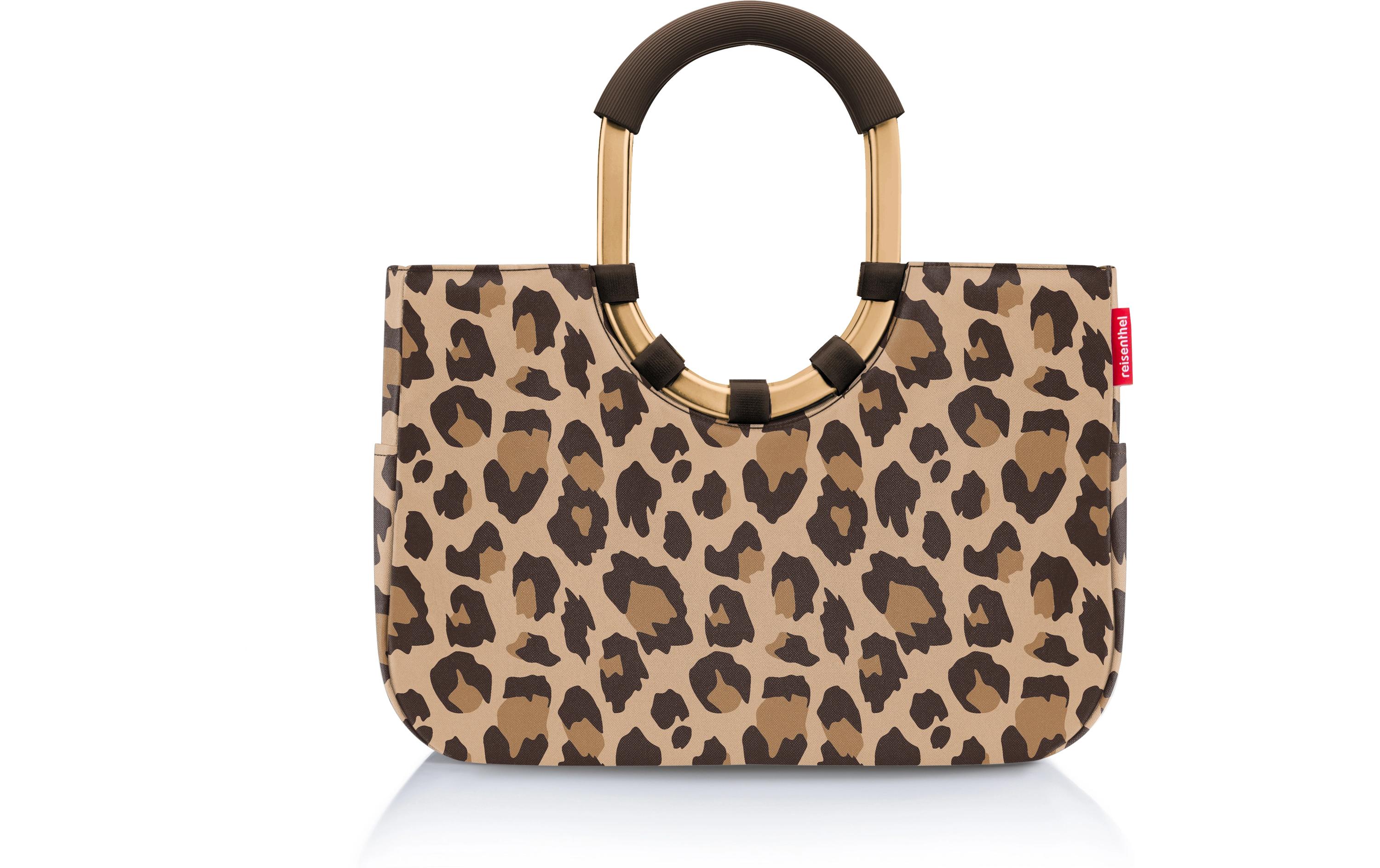 Einkaufskorb loopshopper M Frame Leo macchiatoElegante Einkaufstasche