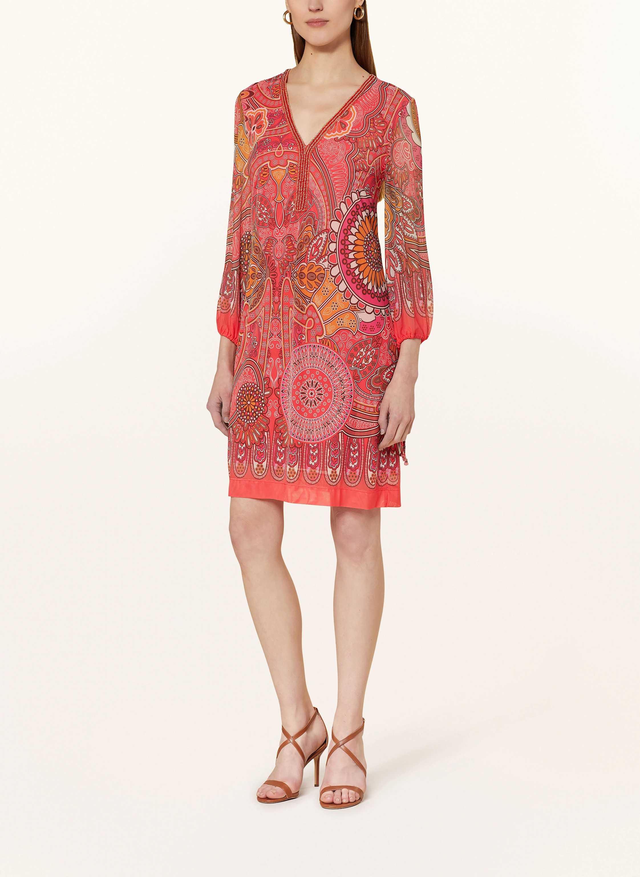 Ana Alcazar Mesh-Kleid mit Schmucksteinen
