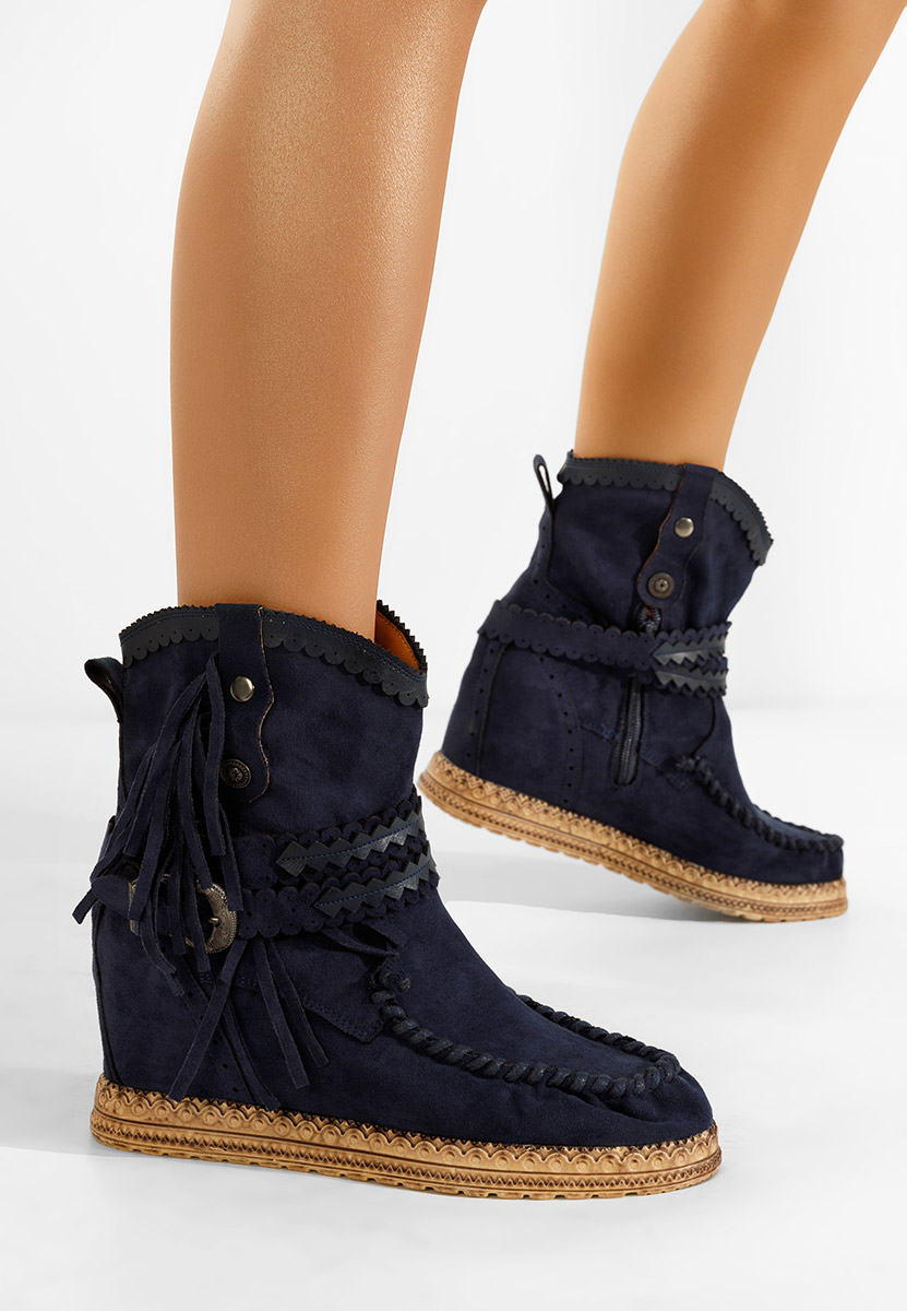 Bottes mocc bleus Izenite