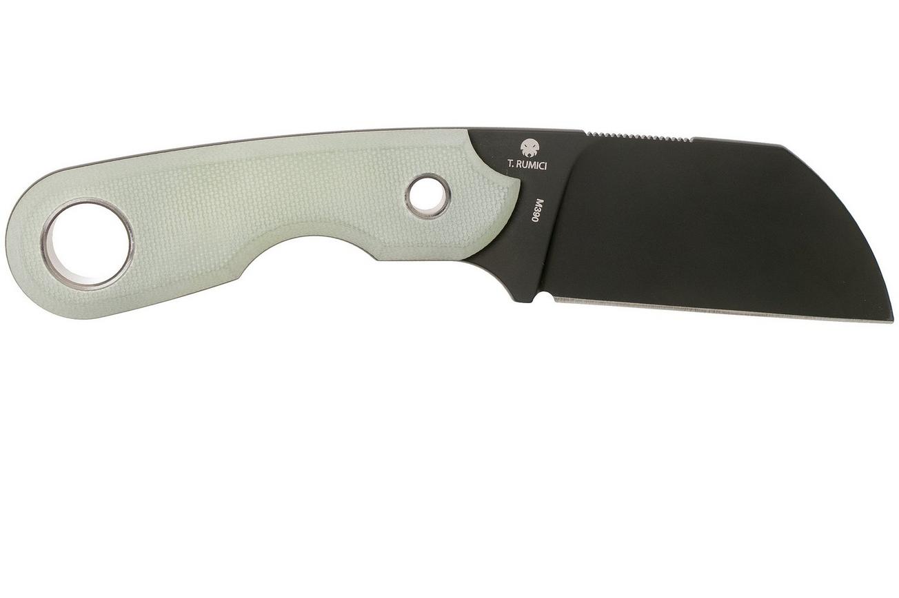 Viper Berus 2 VT4014DGJ M390 PVD Black, Natural G10 vaststaand mes, Rumici design