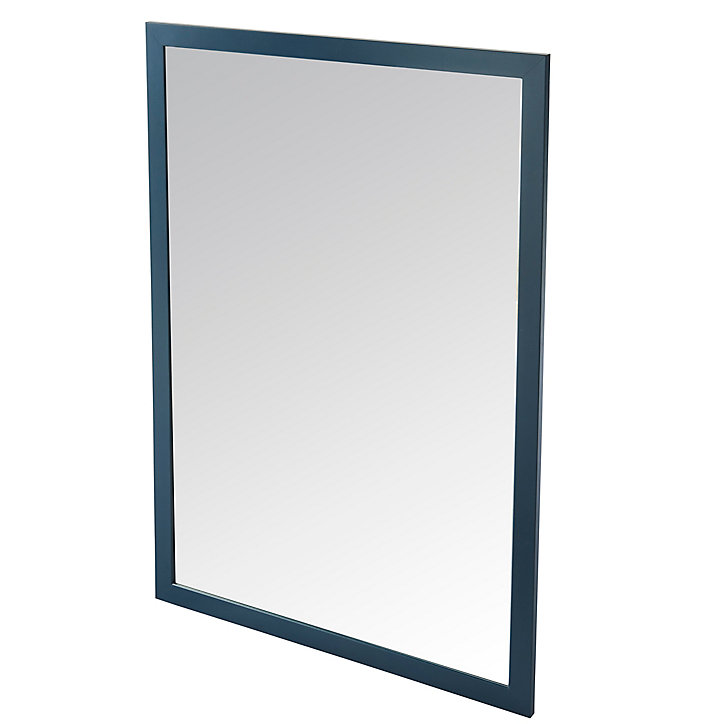 Miroir GoodHome Perma bleu 100 x 70 cm