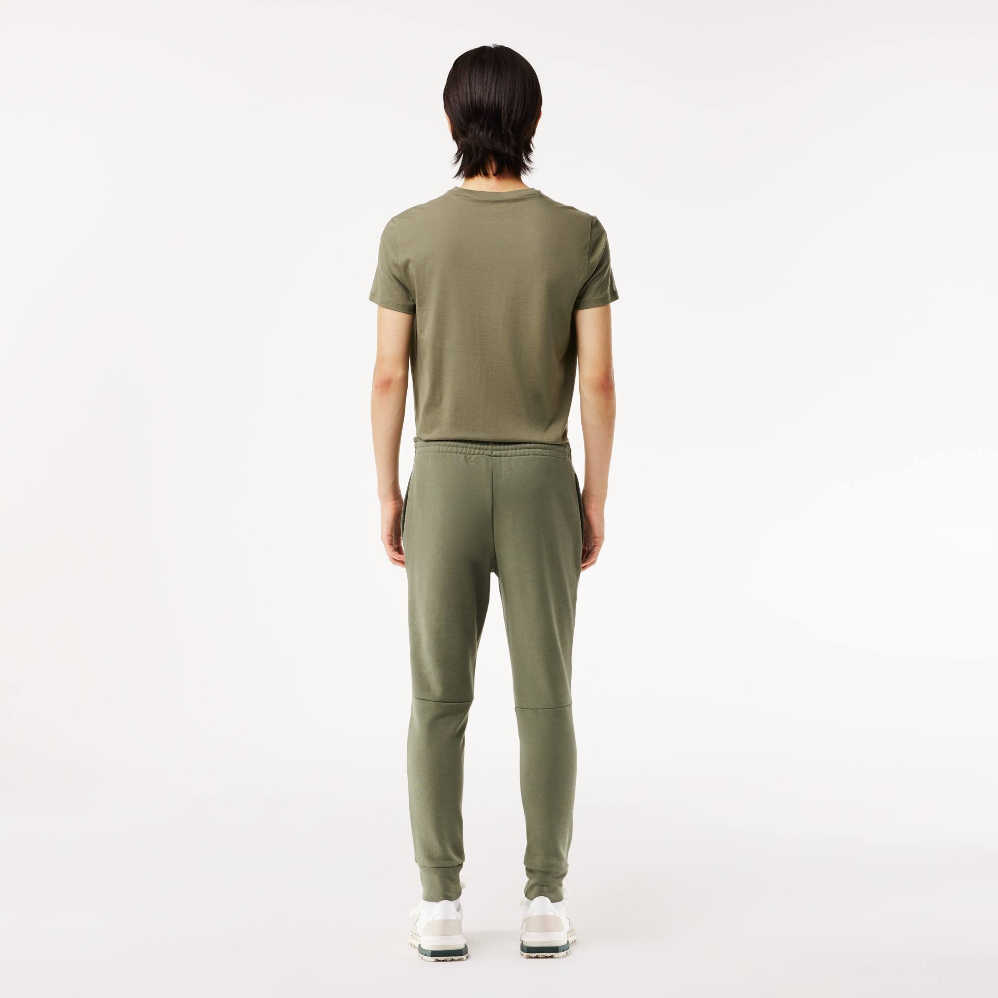 Herren LACOSTE Jogger Trainingshose aus Bio-Baumwollfleece Trainingshosen - Grün - Lacoste - Herren