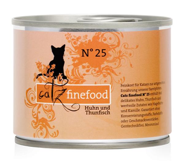 catz finefood Nassfutter für Katzen, 6 x 200