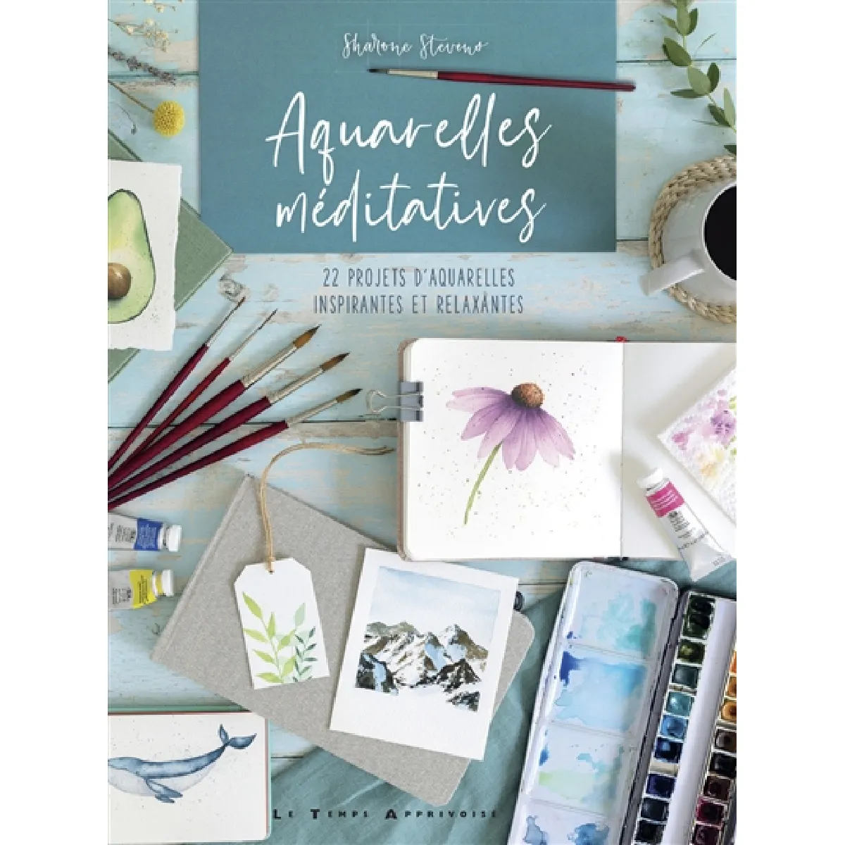 Aquarelles méditatives : 22 projets d'aquarelles inspirantes et relaxantes