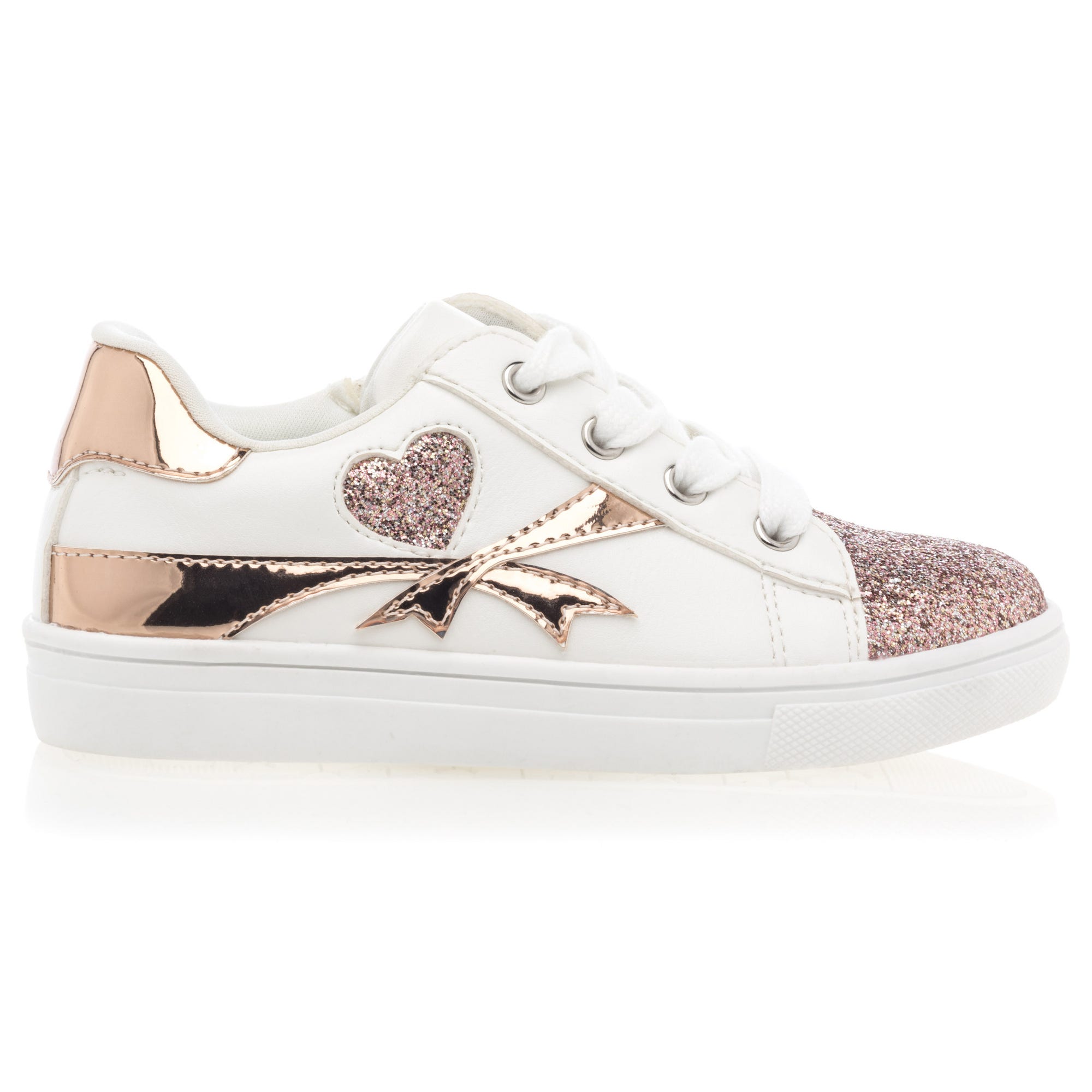 Baskets basses Fille blanc