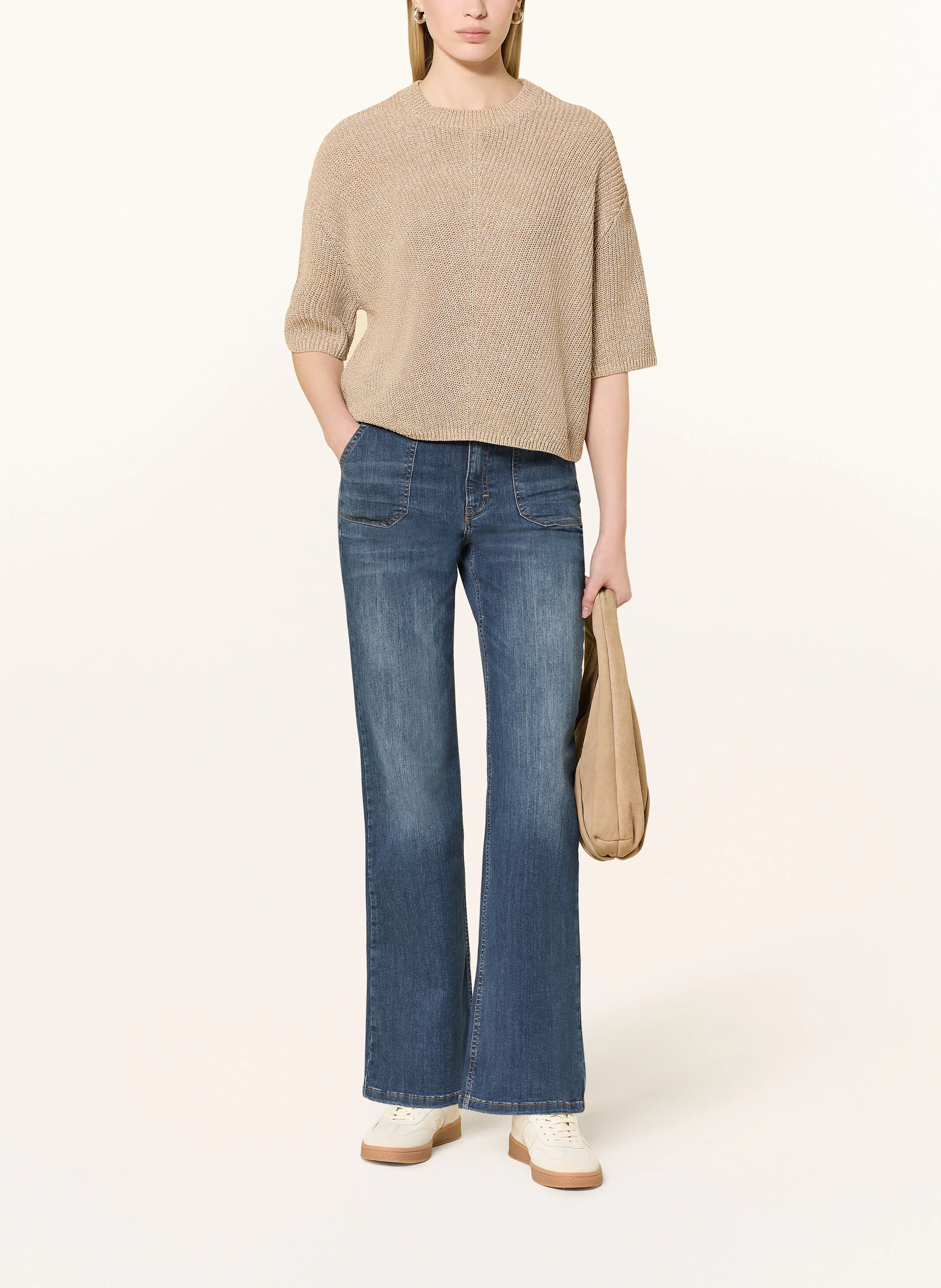 OPUS PANTS Straight Jeans MELLY CRUSH