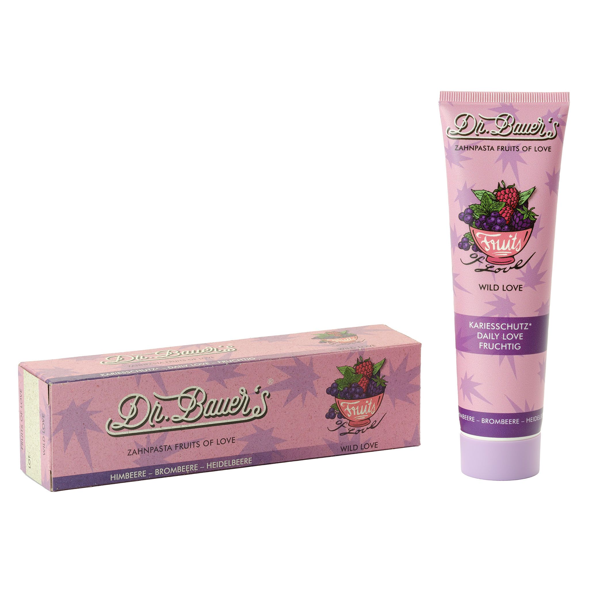 Dr. Bauer's Zahnpasta Fruits of Love Wild Love