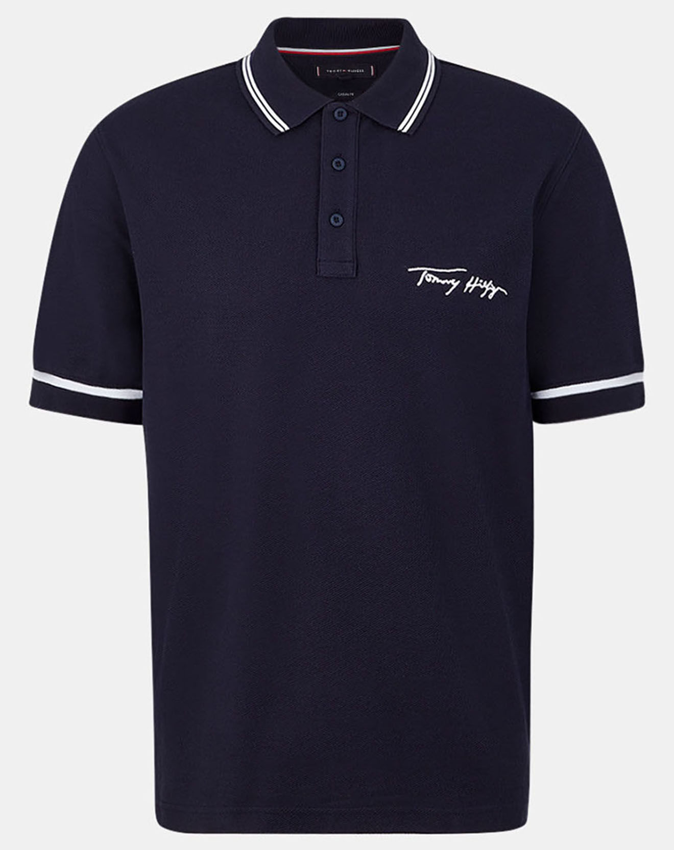 Tommy Hilfiger Polo regular fit tommy signature bleu marine
