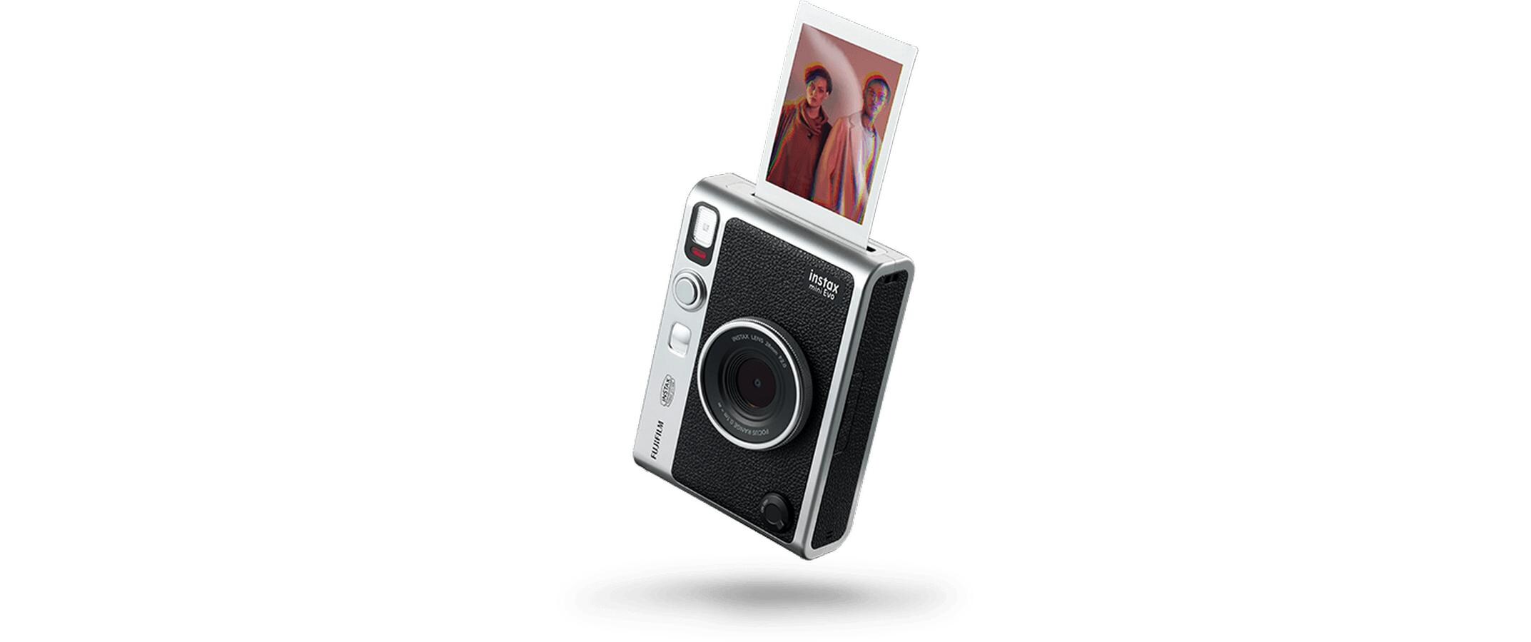 Fotokamera Instax Mini Evo Schwarz<br>Sofortbildkamera für ein einzigartiges Erlebnis