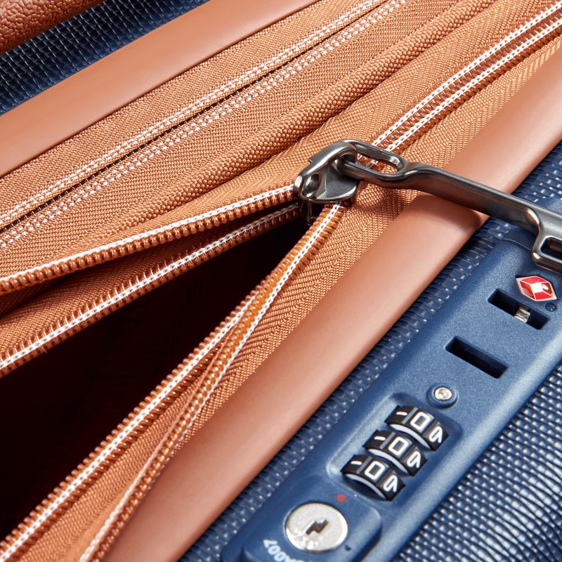 Valise rigide Châtelet air 2.0 Extensible 55 cm Bleu Marine