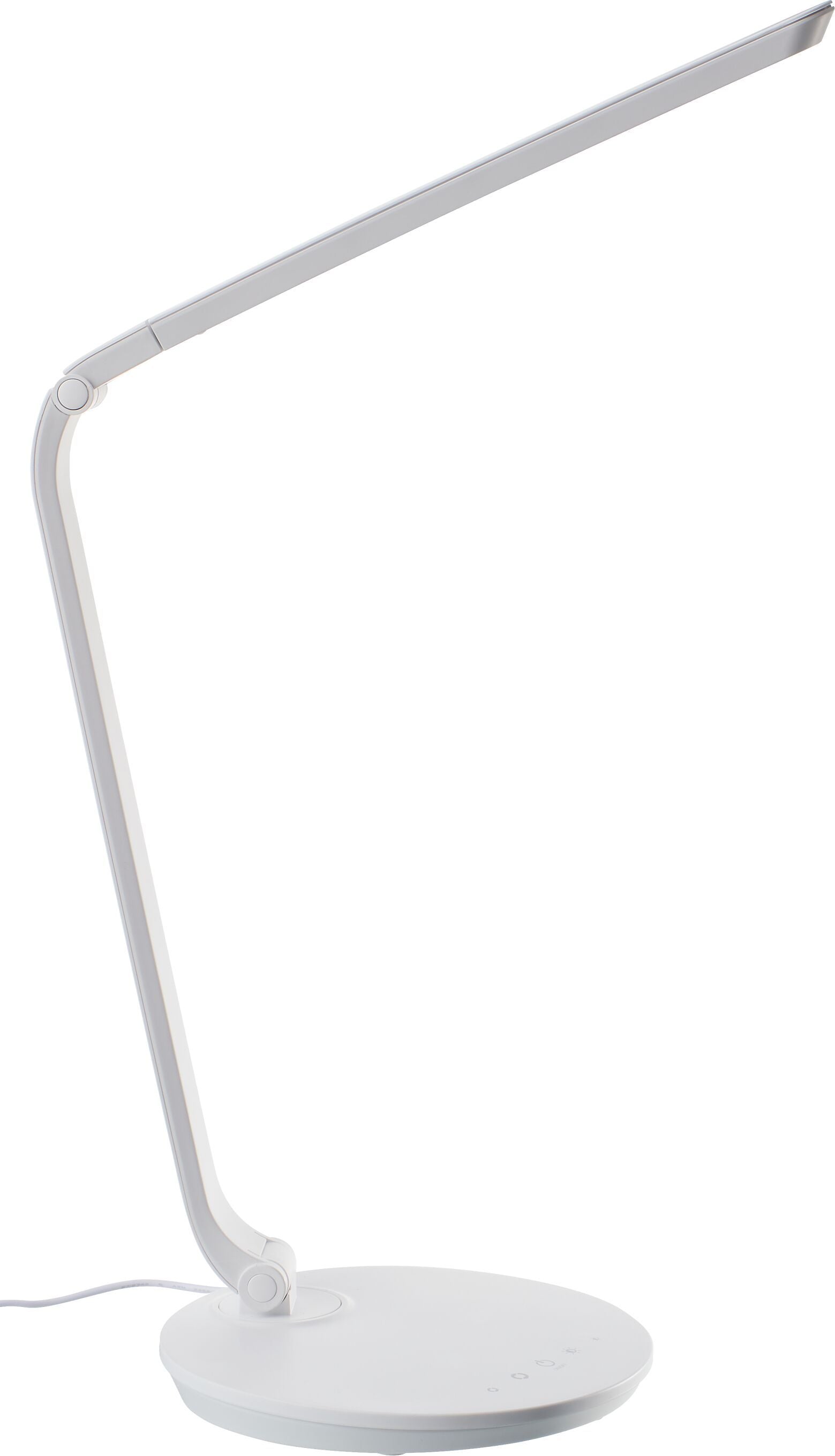 FONDI Bürotischleuchte - Weiss / B: 34.0 cm x T: 20.0 cm x H: 60.0 cm