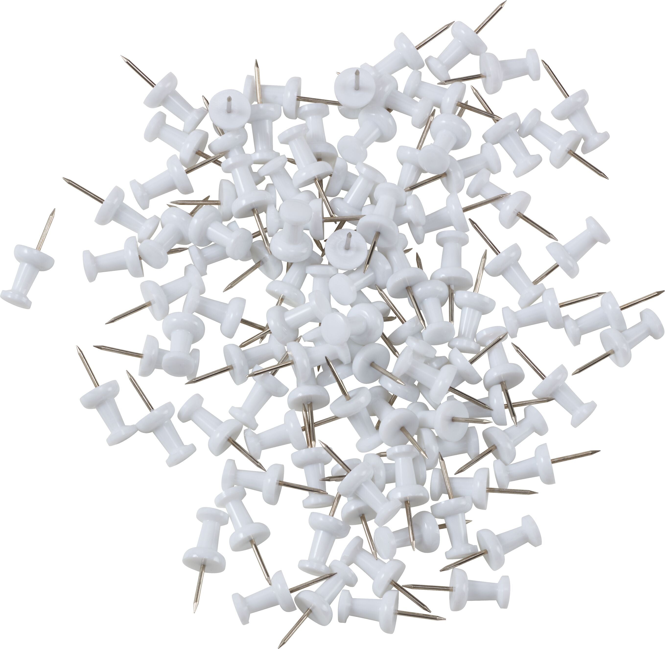 LET'S ORGANIZE Pinnadeln - Weiss / H: 24.0 mm