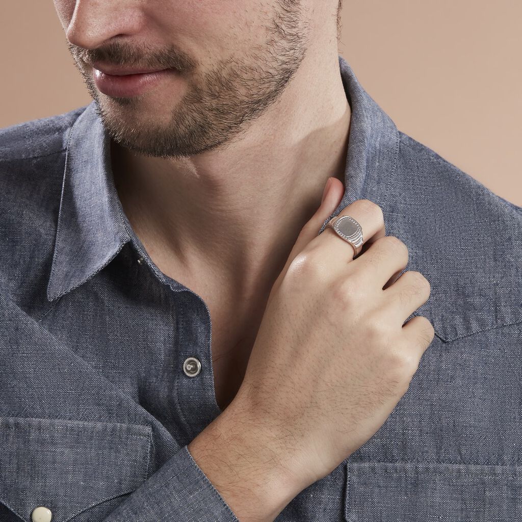 Chevalière Argent Argent Terrence