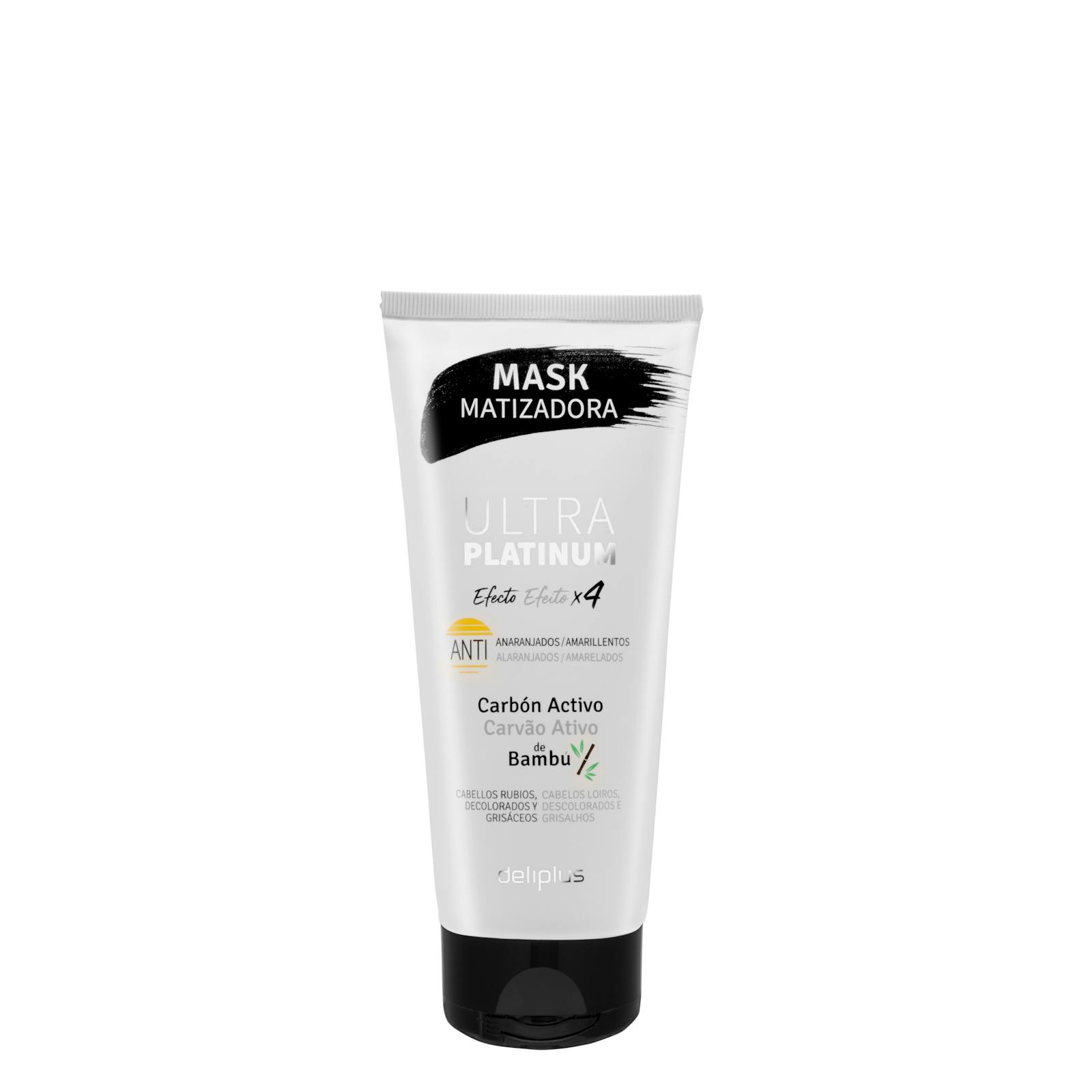 Masque Deliplus Ultra Platinum pour cheveux gris, blonds et décolorés