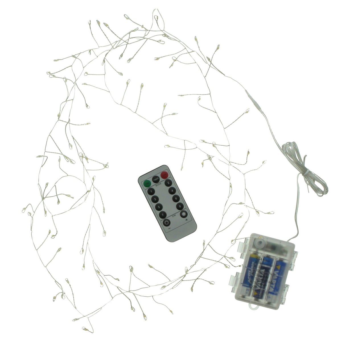 FRANK FLECHTWAREN | LED lichtsnoer 3D effect, L: 200 cm, PLASTIC
