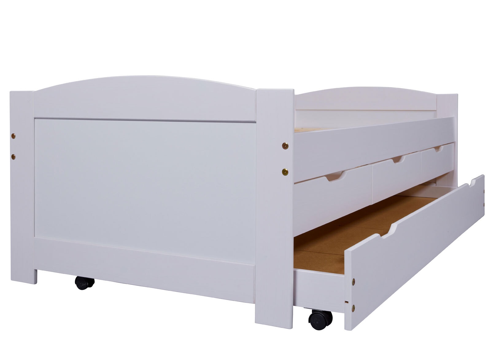 Funktionsbett Julius 90 x 190 cm weiß