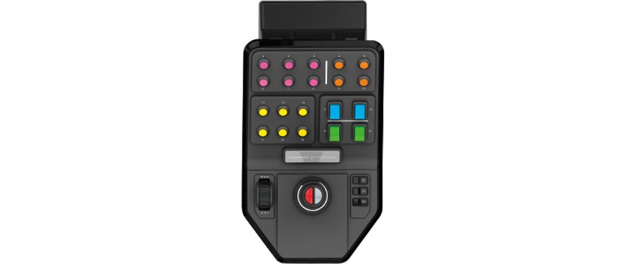 Simulations-Controller G Saitek Farm Sim Side Panel<br>Seitenkonsole für Heavy-Equipment-Simulatoren