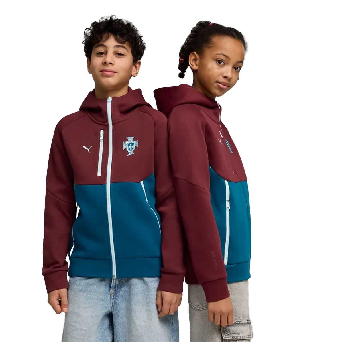 Sweatshirt Puma Portugal Fanswear Mundial 2026 Criança