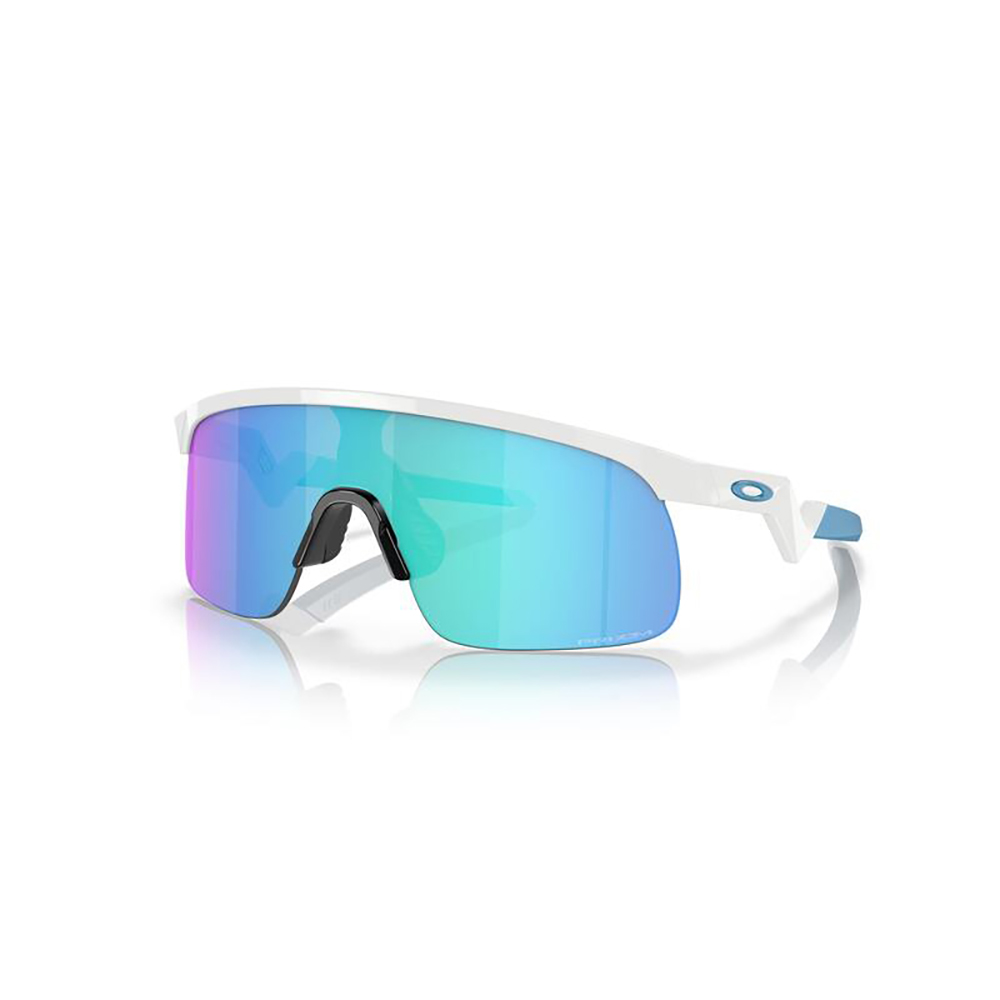 Oakley - Lunettes de soleil enfant Resistor verres Prizm Blanc / Bleu