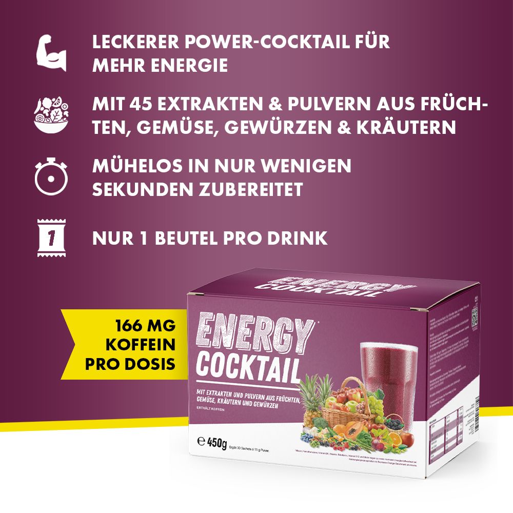 Energy Cocktail - Dein täglicher Energie-Boost