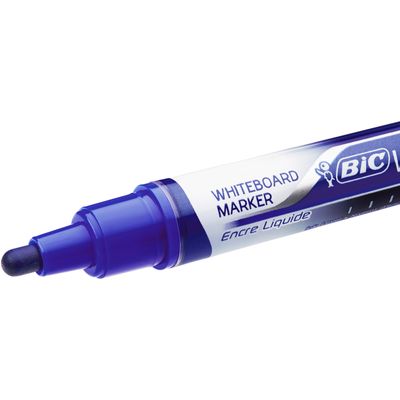 BIC VELLEDA LIQUID INK TANK - Marqueur effaçable - pointe large - bleu