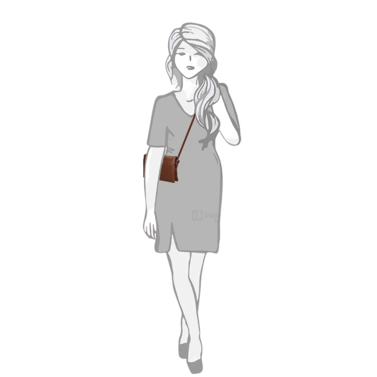 GiGi Fratelli | ROM0046 | Leren crossbody