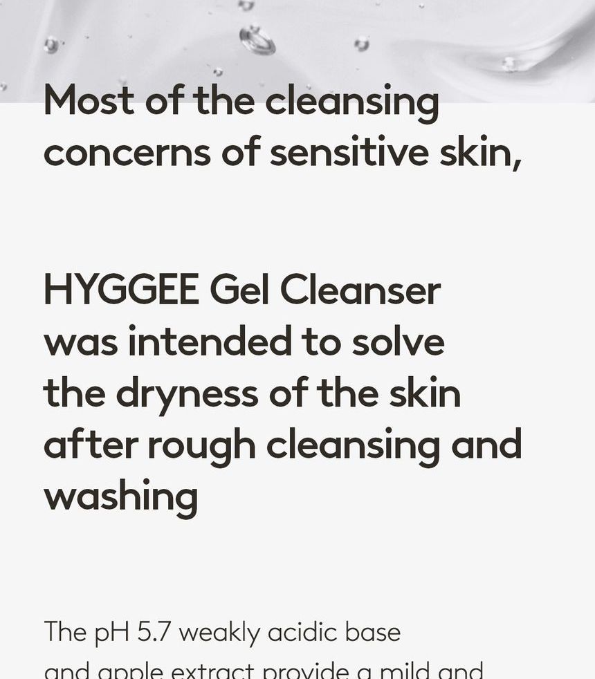 HYGGEE - pH Hyaluron Gel Reiniger
