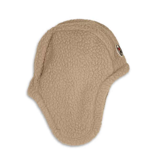 Lodger Muts Teddy Fleece - Beige - 0-3M