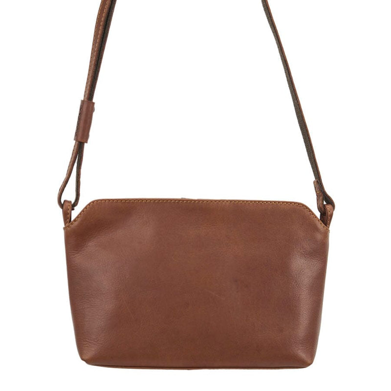 Saccoo Secce Crossbody / Schoudertas Cognac